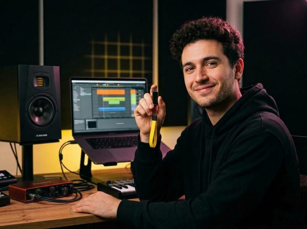 Tarabtronic demo submission: producer with a demo USB